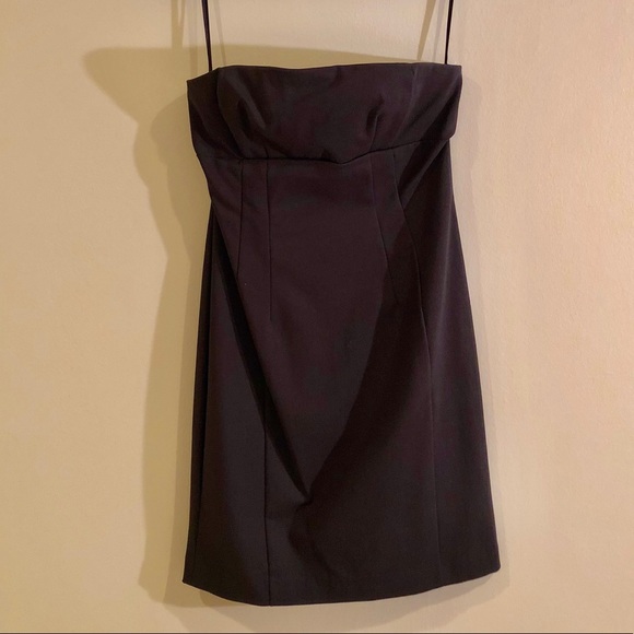 Express // Little Black Strapless Dress - Picture 1 of 3